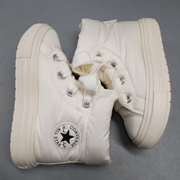 Converse Chuck Taylor All Star High Top Elements Boots Womens US 7 White A17642C - Picture 4 of 9